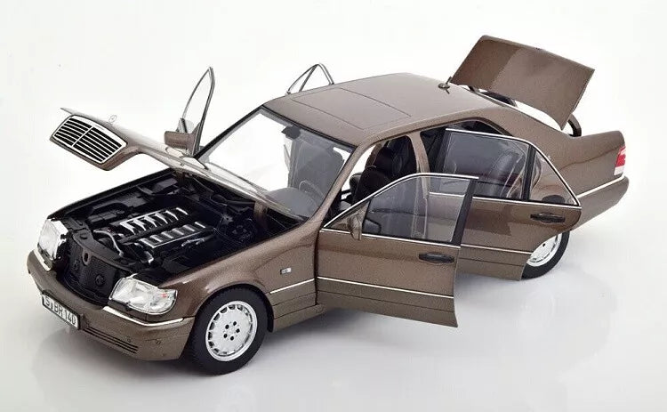 Norev 1:18 Mercedes-Benz S class S 600 (W140) year 1994-1998 impala brown