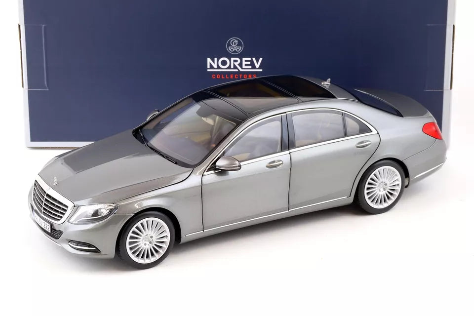 Norev 1:18  Mercedes S-Class S-Class (W222) Saloon 2013 Silver/Grey Metallic