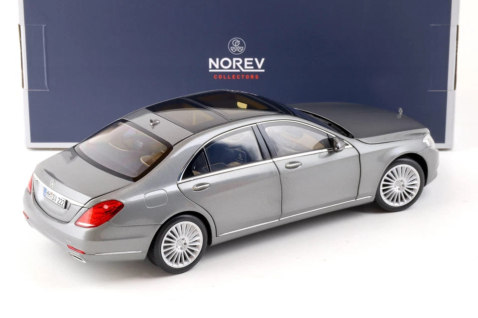 Norev 1:18  Mercedes S-Class S-Class (W222) Saloon 2013 Silver/Grey Metallic