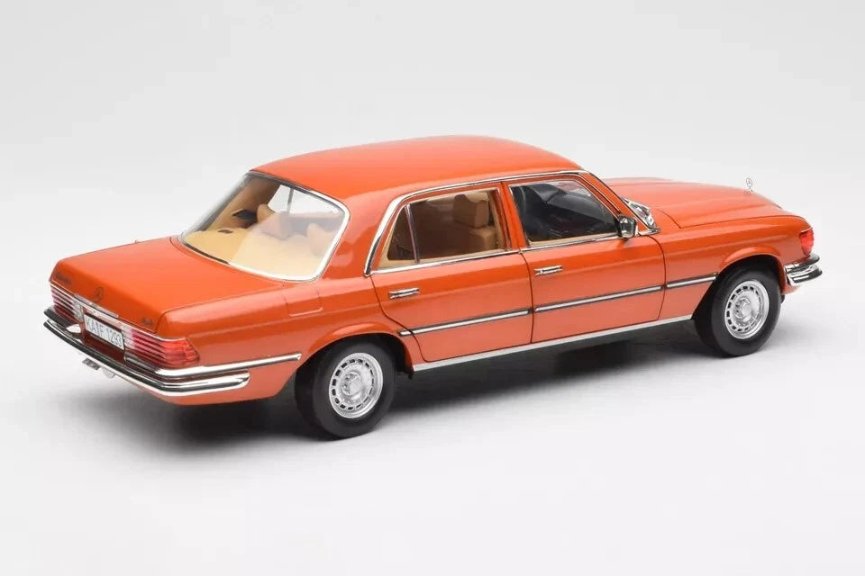 Norev 1:18 Mercedes Benz 450 SEL 6.9 1976 W116 Orange