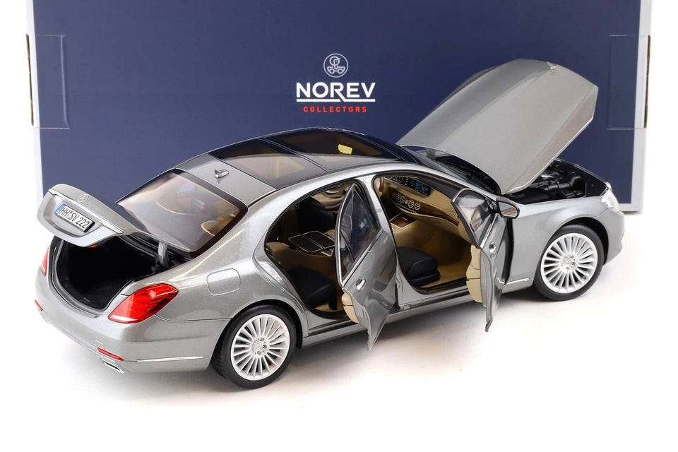 Norev 1:18  Mercedes S-Class S-Class (W222) Saloon 2013 Silver/Grey Metallic