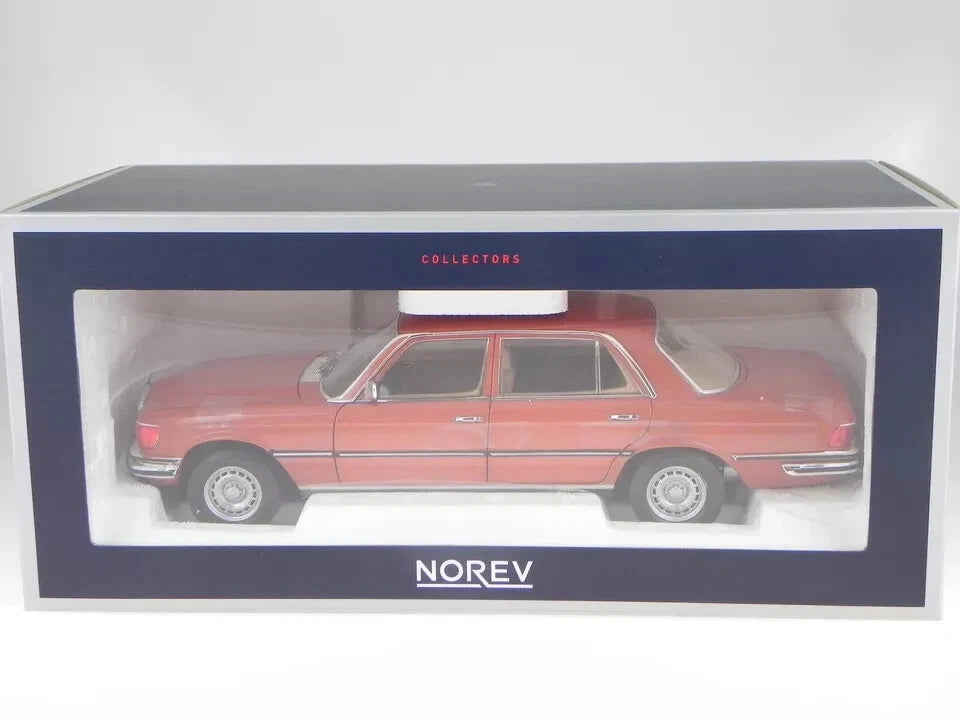 Norev 1:18 Mercedes Benz 450 SEL 6.9 1976 W116 Orange