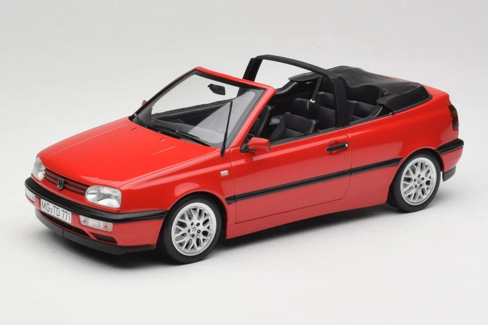 Norev 1:18 Volkswagen Golf Cabriolet Mk3 Red