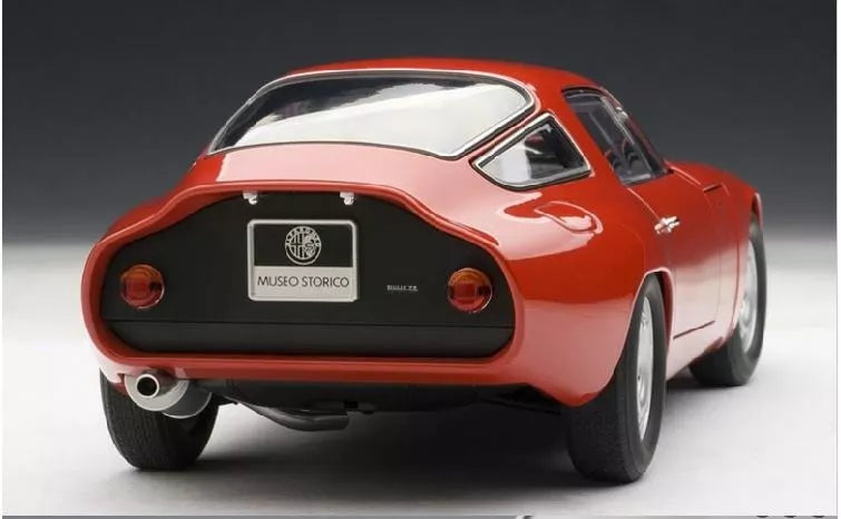 Autoart 1:18 ALFA ROMEO TZ 1963 Zagato Red – MiniAuto Diecast Models Autoart 1:18 ALFA ROMEO TZ 1963 Zagato Red – MiniAuto Diecast Models