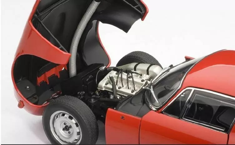 Autoart 1:18 ALFA ROMEO TZ 1963 Zagato Red – MiniAuto Diecast Models Autoart 1:18 ALFA ROMEO TZ 1963 Zagato Red – MiniAuto Diecast Models