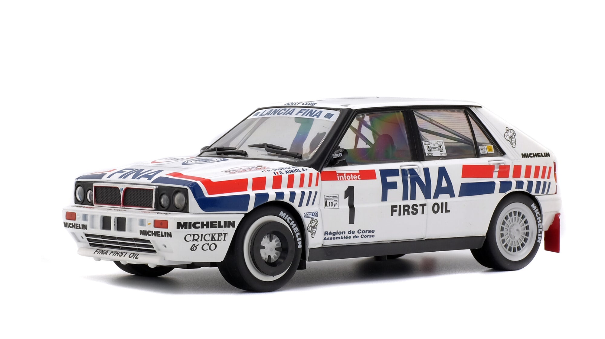 Solido 1:18 LANCIA DELTA INTEGRALE 16V – TOUR DE CORSE 1991 – D.AURIOL #1
