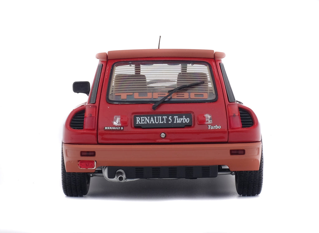 Solido 1:18 RENAULT 5 TURBO – ROUGE GRENADE – 1981
