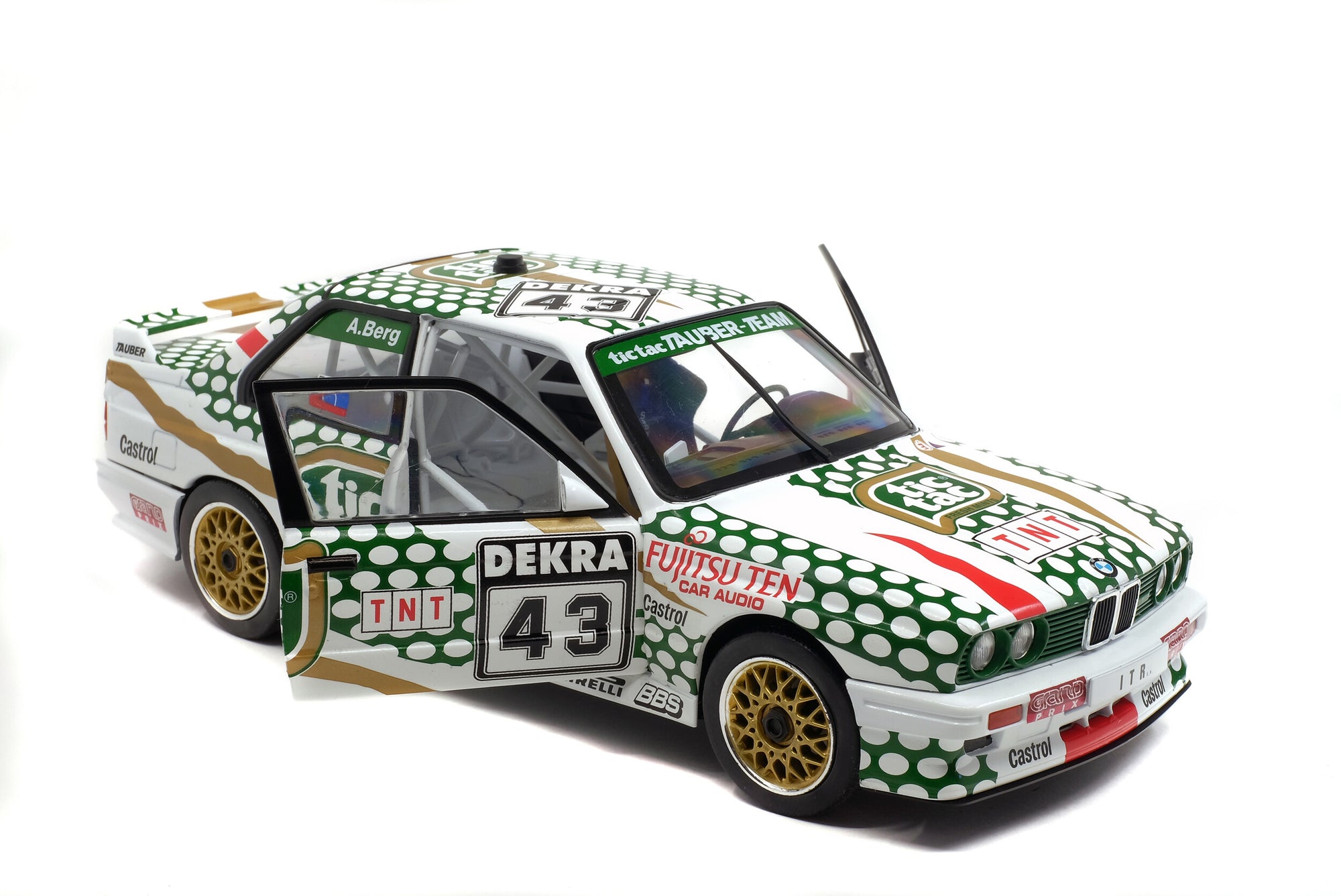 Solido 1:18 BMW E30 M3 – DTM – 1991 – A. Berg #43