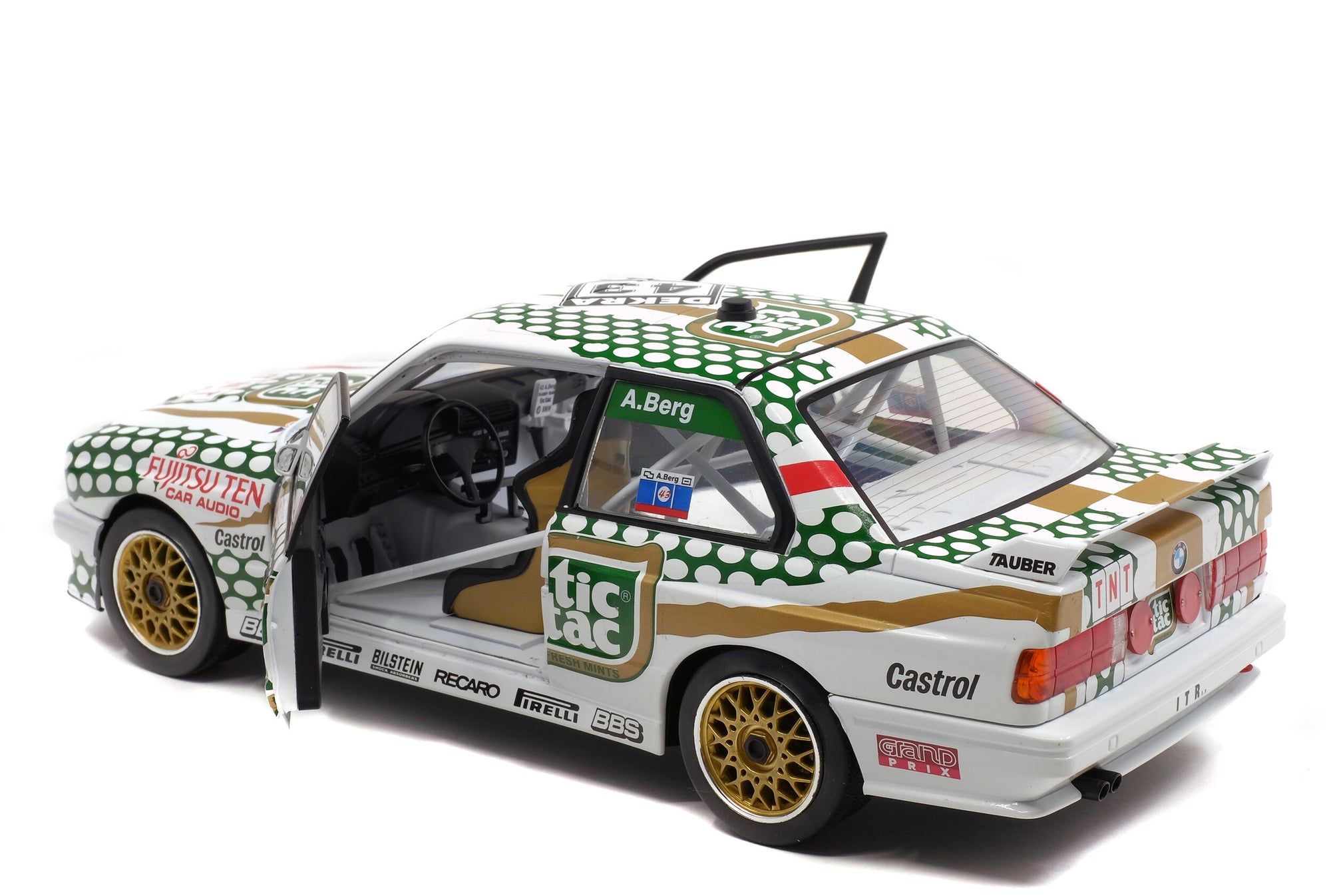 Solido 1:18 BMW E30 M3 – DTM – 1991 – A. Berg #43