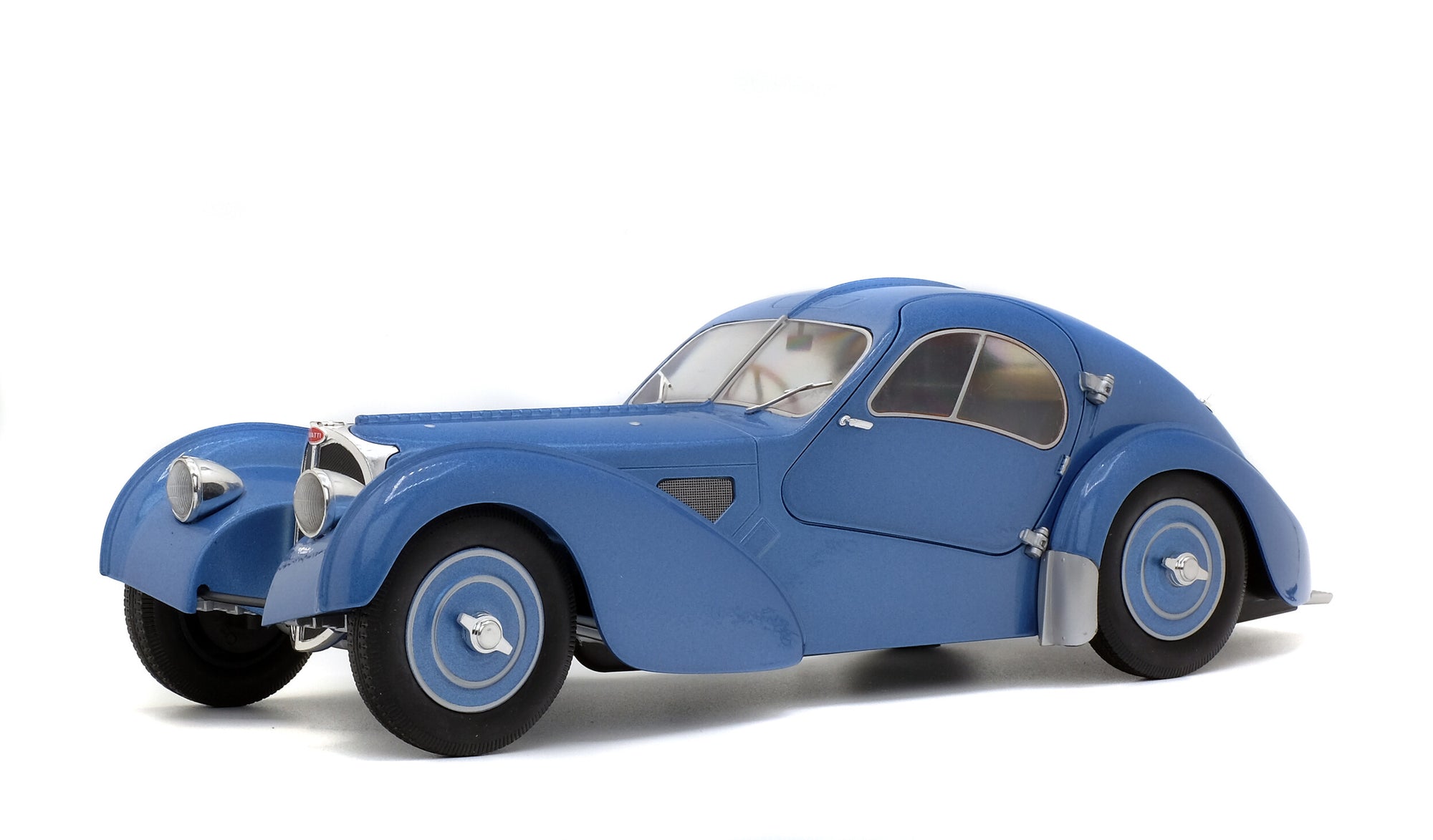 Solido 1:18 BUGATTI TYPE 57 SC ATLANTIC – GRIS BLEU METALLISE – 1937