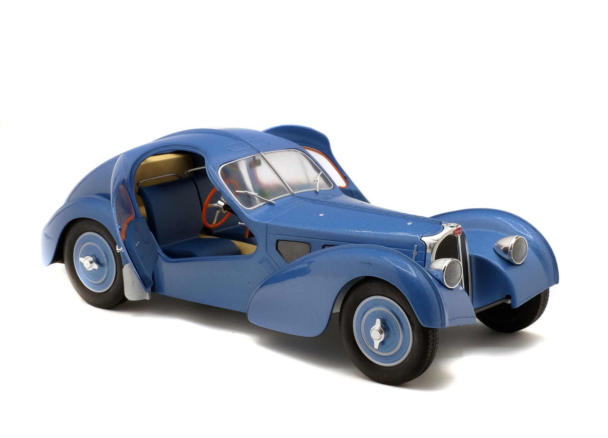 Solido 1:18 BUGATTI TYPE 57 SC ATLANTIC – GRIS BLEU METALLISE – 1937