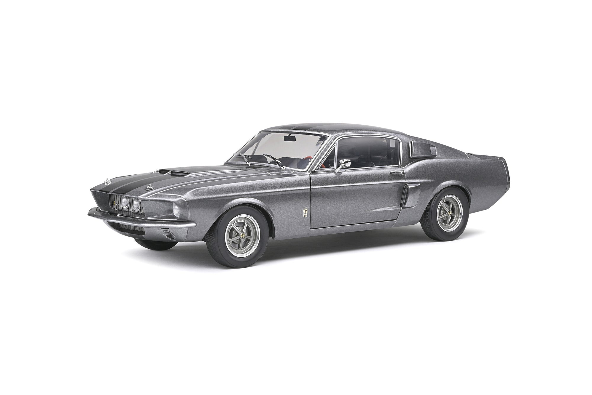 Solido 1:18 Shelby GT500 – Grey & Black Stripes – 1967