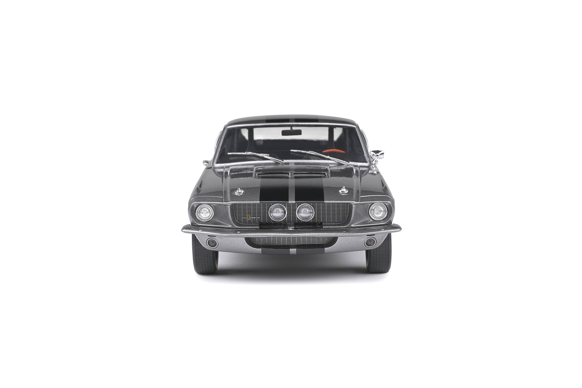 Solido 1:18 Shelby GT500 – Grey & Black Stripes – 1967