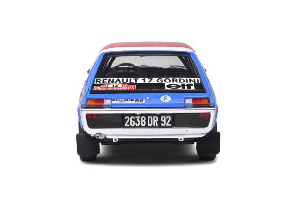 Solido 1:18 Renault 17 Gordini – Rallye Press on Regardless – 1974 – #12 J.L.THERIER