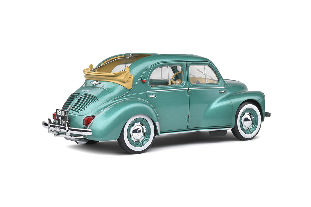 Solido 1:18 Renault 4CV Decouvrable – Vert Ardennes Metal – 1951