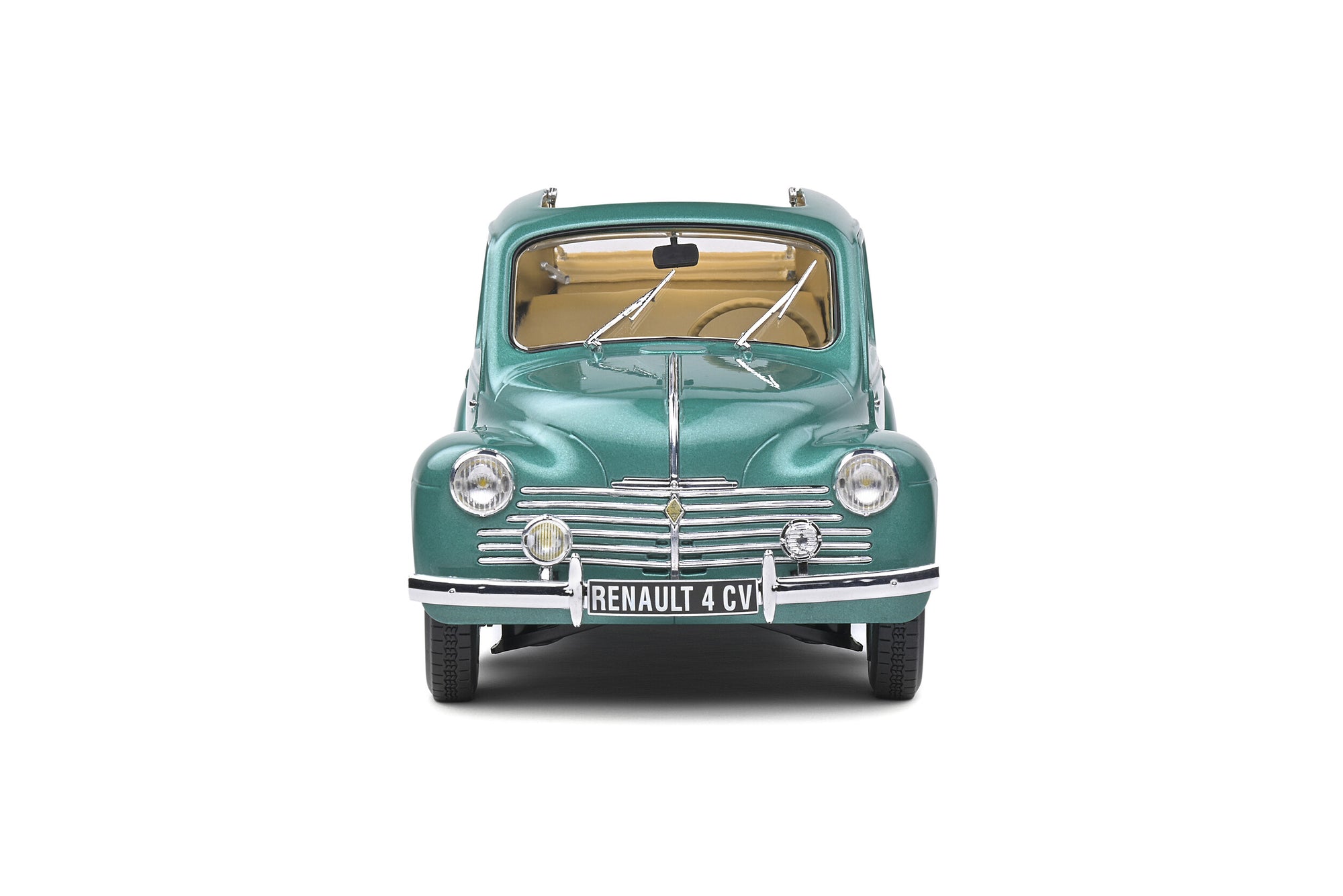 Solido 1:18 Renault 4CV Decouvrable – Vert Ardennes Metal – 1951