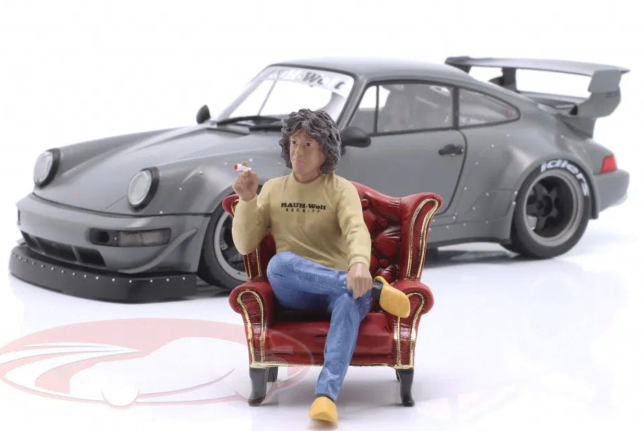 Solido 1:18 Porsche 911 (964) RWB Rauh-Welt Bodykit 2024 nardo grey with figure