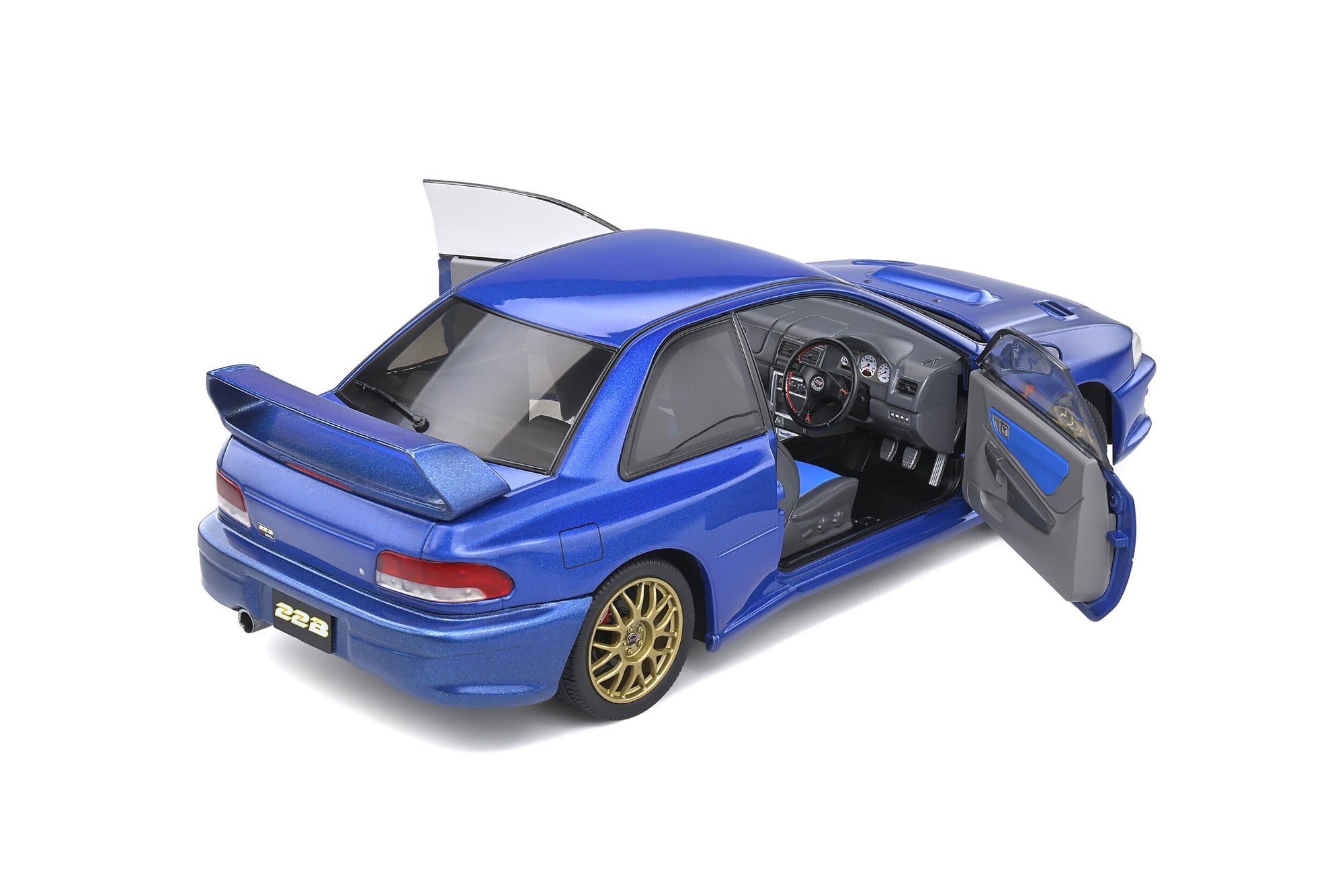Solido 1:18 Subaru Impreza 22B – Sonic Blue – 1998