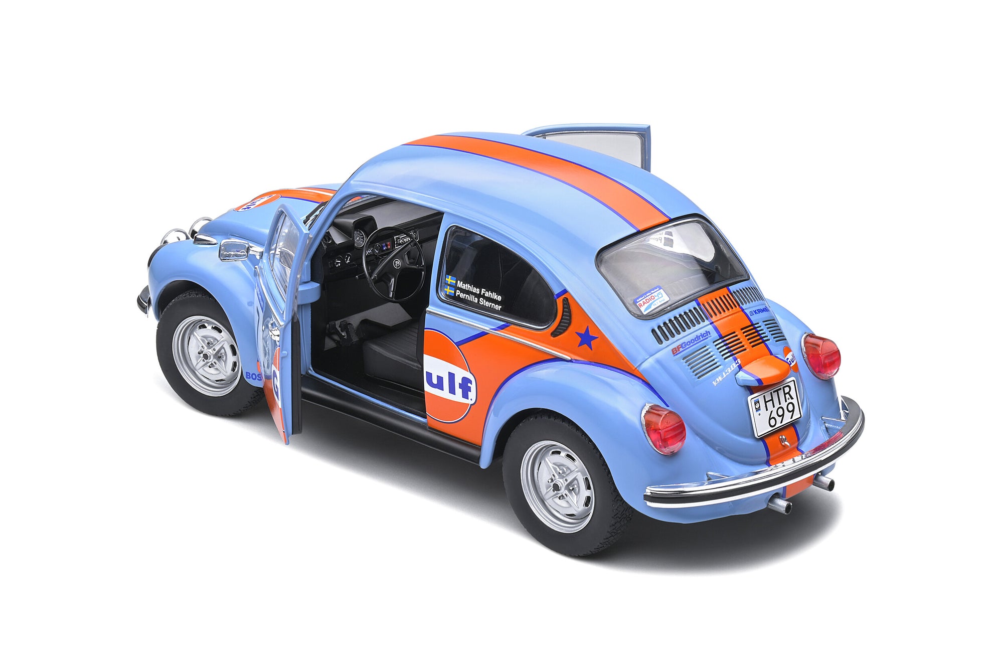 Solido 1:18 Volkswagen Beetle 1303 – Rallye Colds Balls – 2019 – #7 M.FAHLKE/ P.STERNER